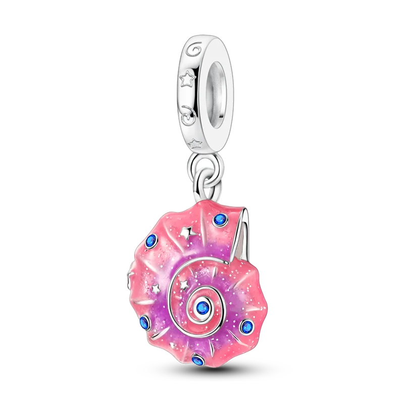 Original Charms Bead 925 Sterling Silver Inlaid Zirconium Bowknot Love Heart Balloon Pendants Fit Bracelet DIY Jewelry Marking