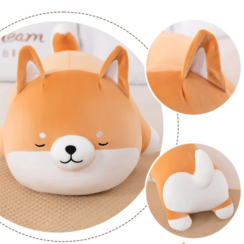 Plush Shiba Inu Doll Dog Toy Fidget Sex Interactive Dog Toy Sexual Estrus Mating Toys Puppy Soft Pets Supplies Accessories