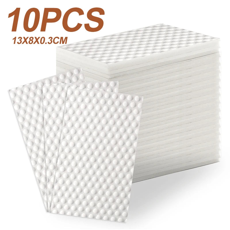 10PCS Cleaning Sponge Sheet 4x Compression Melamine Sponge Eraser Kitchen Bathroom Cleaning Sponges High Density Sponge Cleaner