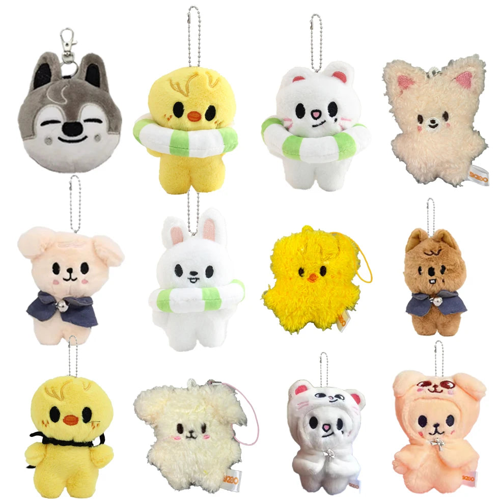 32style SKZOO Keychain Plush Toy Plush Seoul FM Week Same Cloak Doll Magic School Children Birthday Gift