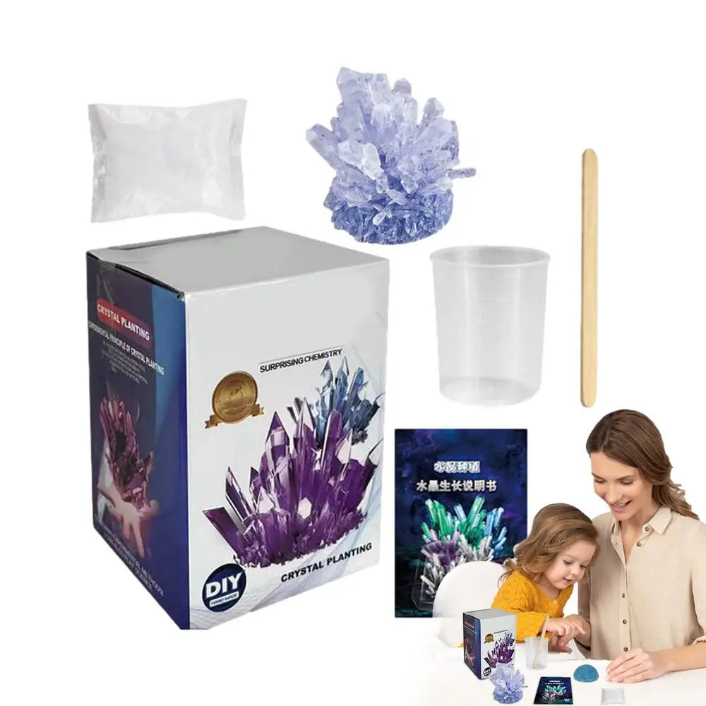 Crystal Growing Kit Crystal Making Kit For Kids Crystal Making Experiment And Learning Toys Crystal Growing Science Kit