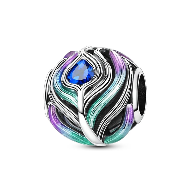 Original Charms Bead 925 Sterling Silver Inlaid Zirconium Bowknot Love Heart Balloon Pendants Fit Bracelet DIY Jewelry Marking