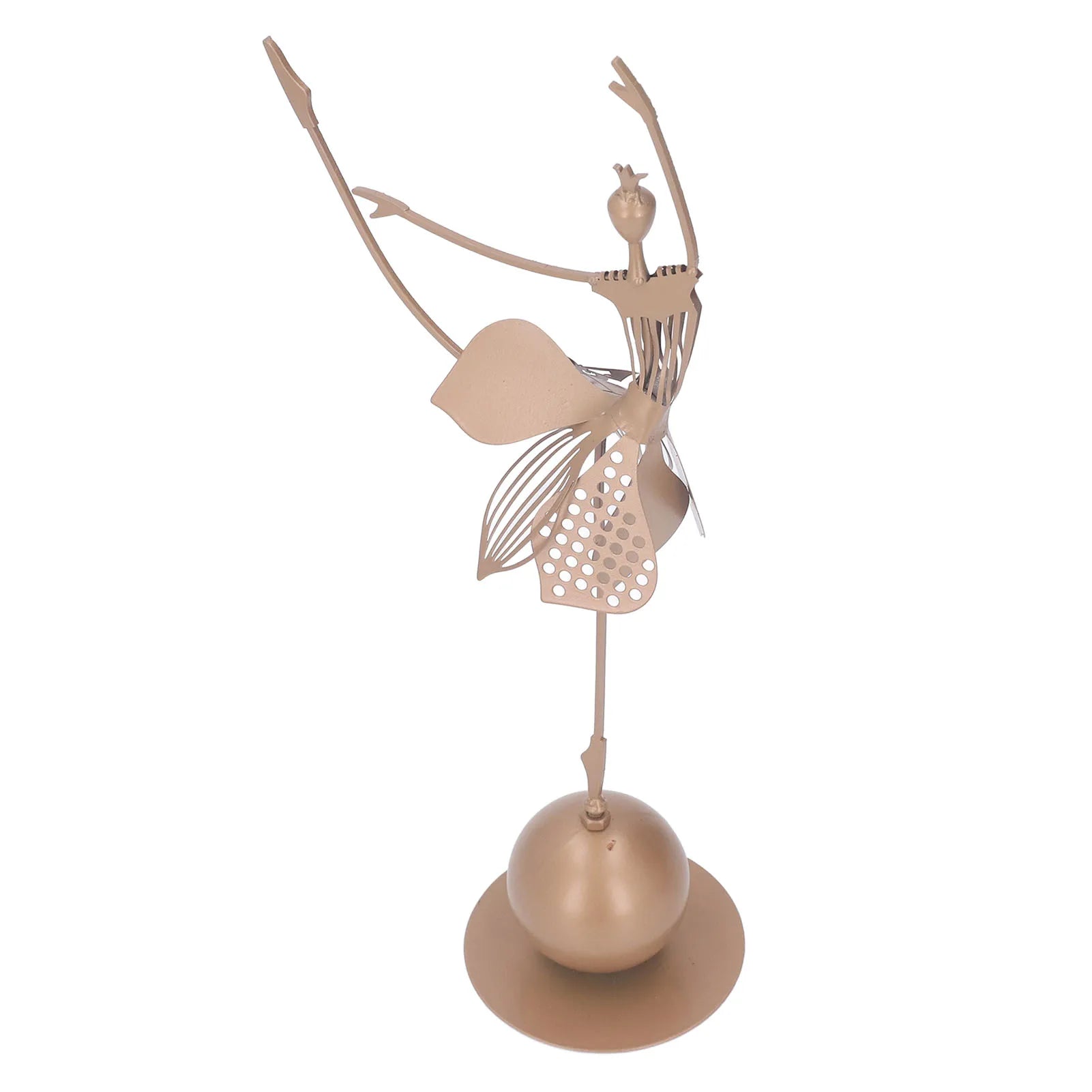 Dancing Girl Garden Statue Dancing Girl Statue Lifelike Waterproof Colorfast Rugged Garden Dancing Girl Decoration for Yard Lawn