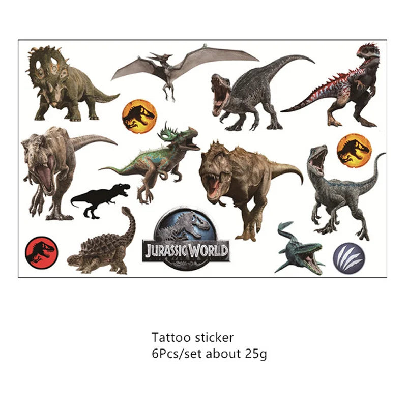 Jurassic world Themed Party Supplies Disposable Cutlery Jurassic World Dinosaur Birthday Party Decorations Jungle Party Supplies