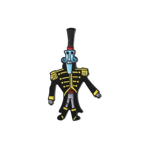 Horror Animated Films Coraline Doll Enamel Pins Punk Character Metal Brooch Backpack Badge Halloween Accessory Gifts for Friends