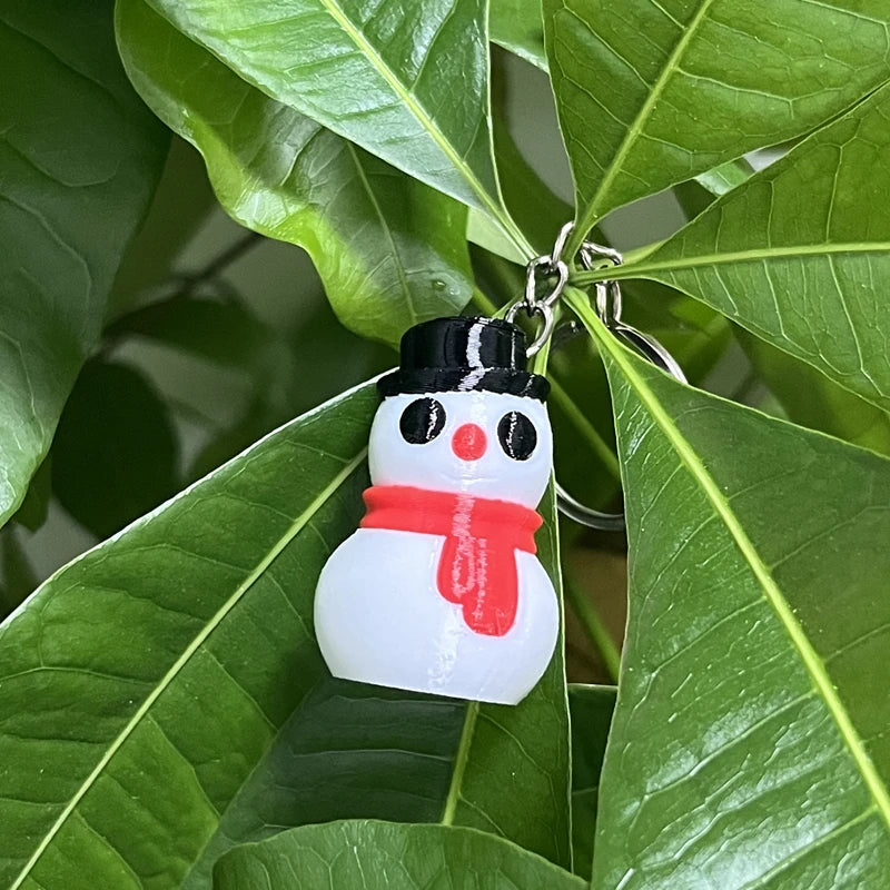 Personalized key hangings 3D Printed Pieces Creative Hanging Pieces for outdoor Backpack car Christmas halloween decororation