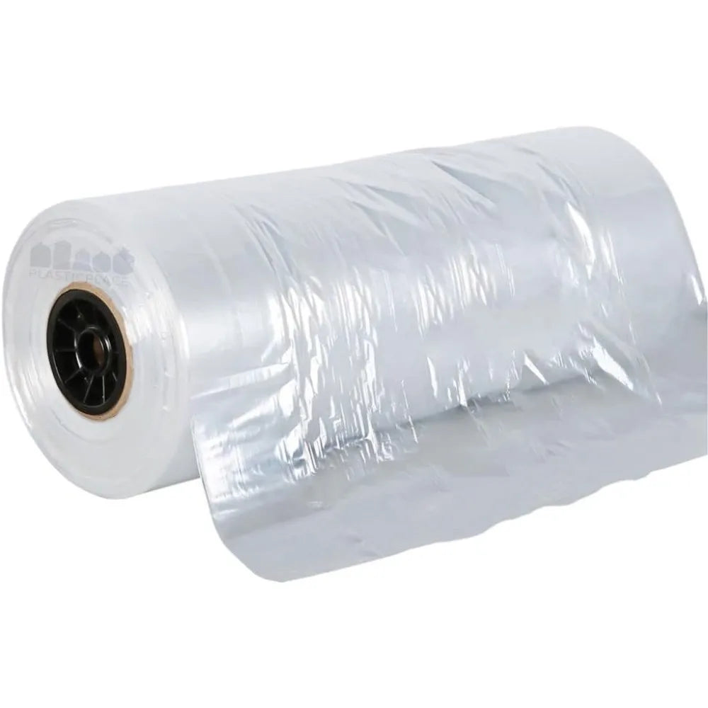 0.65 Mil Garment Dry Cleaners Plastic Pants Bag, 21” x 7” x 30”, Clear, 577 Count