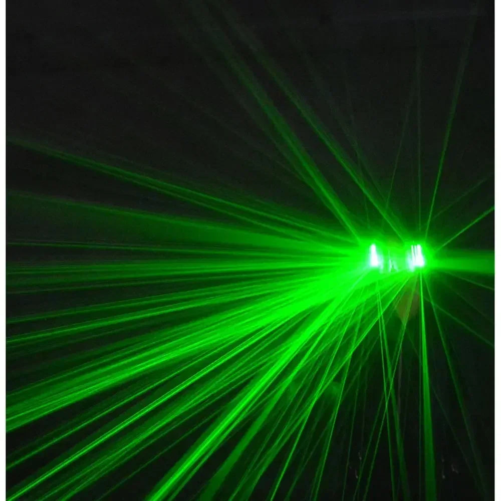 LED Green Laser Glasses - Ideal for Carnival Parties and Cosplay