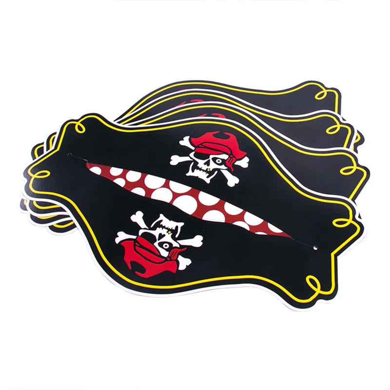 Children Pirate Captain Cosplay Costume Props Pirate Eye Patch Hook Coins Telescope Kids Favors Gift Toy Pirate Party Halloween