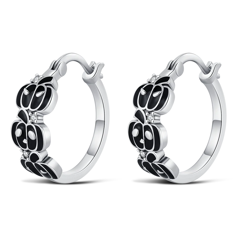 925 Sterling Silver Halloween Charm Ghost Pumpkin Charms Jewelry Making For Women Men DIY Bracelet Halloween Party Jewelry Gift