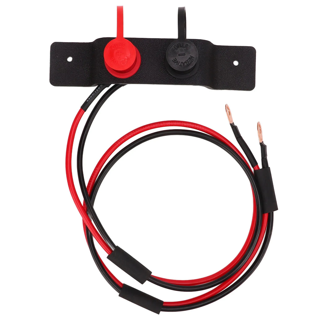 Charging Jumper Terminals Kit Battery Terminal Relocation Kit 1.2m Cable Charging  Post Replacement for Can-Am Battery
