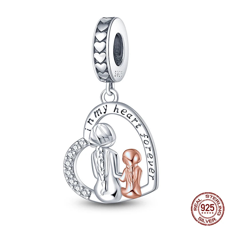 925 Silver Fashion Camera Coffee Cup Flower Charms Beads Fit Qikaola 925 Original Bracelet DIY Birthday Jewelry Making For Women