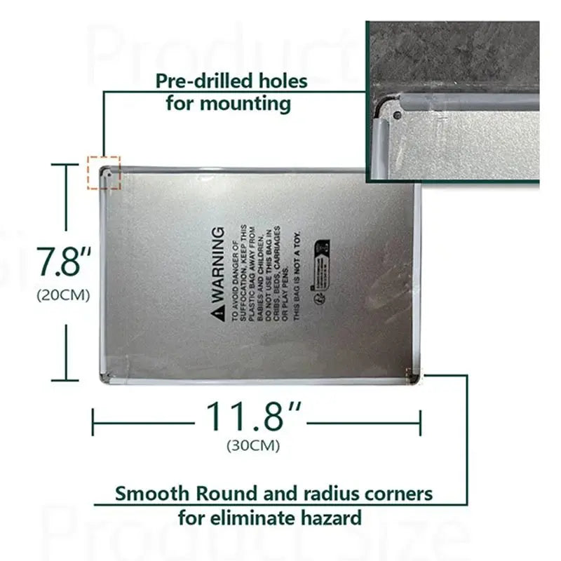 Vintage Metal Tin Sign  The House Witch Rules Halloween Decoration  Retro Wall Art for Home Room Restaurant Decor