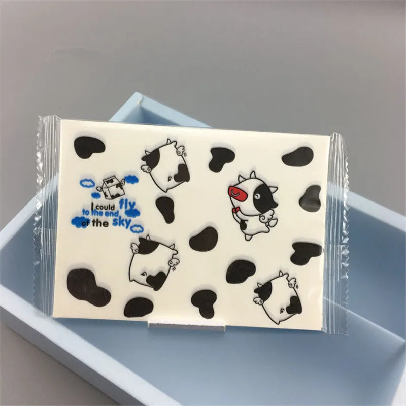 100Pcs DIY Handmade Nougat Candy Packaging Oil Paper Milk  Taffy Wrapper New Year Xmas Party Decor