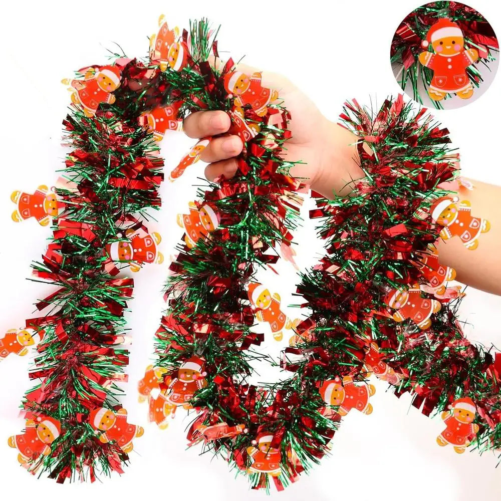 Halloween Decoration Pumpkin Ghost Bat Colorful Strips Halloween Horror Tinsel Garland Ornaments Party Supplies Home Decors New