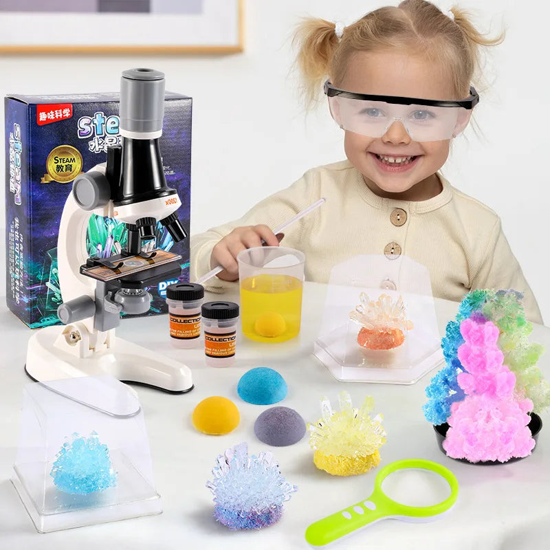 Crystal Planting Diy Scientific Experiment Set Fun, Parent-Child Communication On Chemical Crystallization Principles