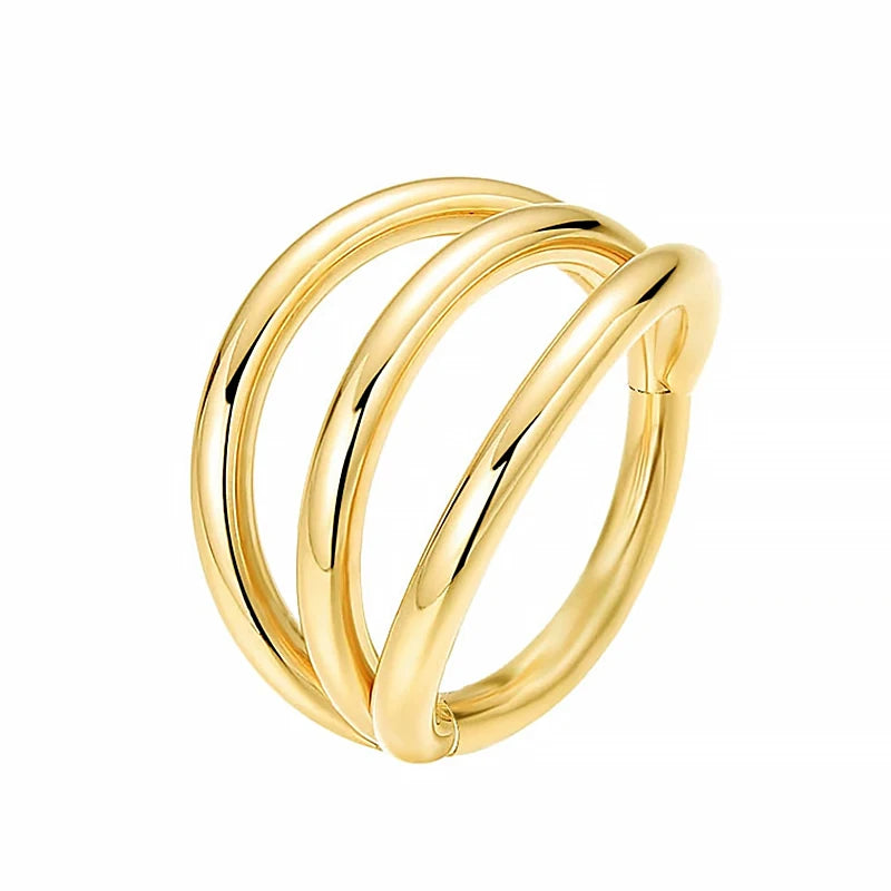 Nose Rings Hoops Double Septum Rings Cartilage Hoop Earring Piercing Nariz Open Stacked Hoop Nose Rings for Women and Men