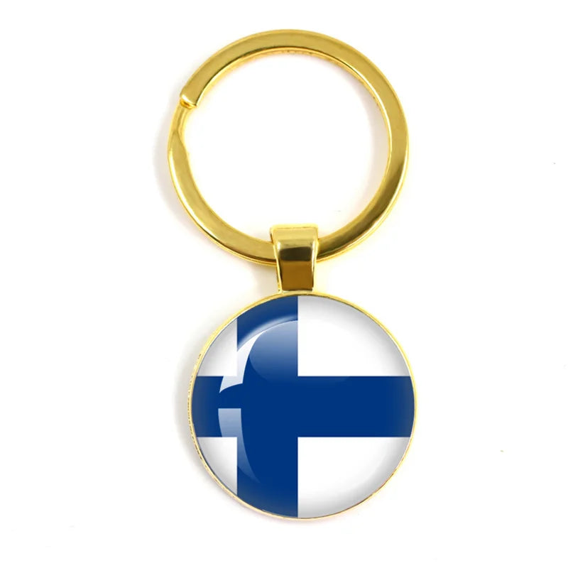 European National Flags, Albania, Andorra, Belarus, Belgium, Bosnia and Herzegovina, Bulgaria, Croatia, Popular Key Chain