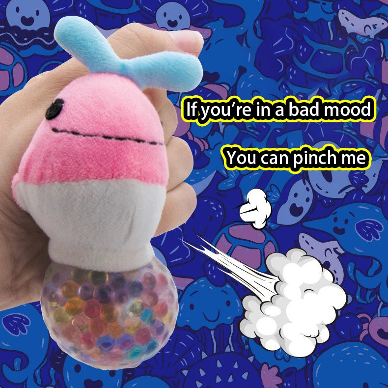 Plush Doll Pinch Fun Toy Creative Unique Stress Relieving Toy Pinch Ball Small Monster Gift