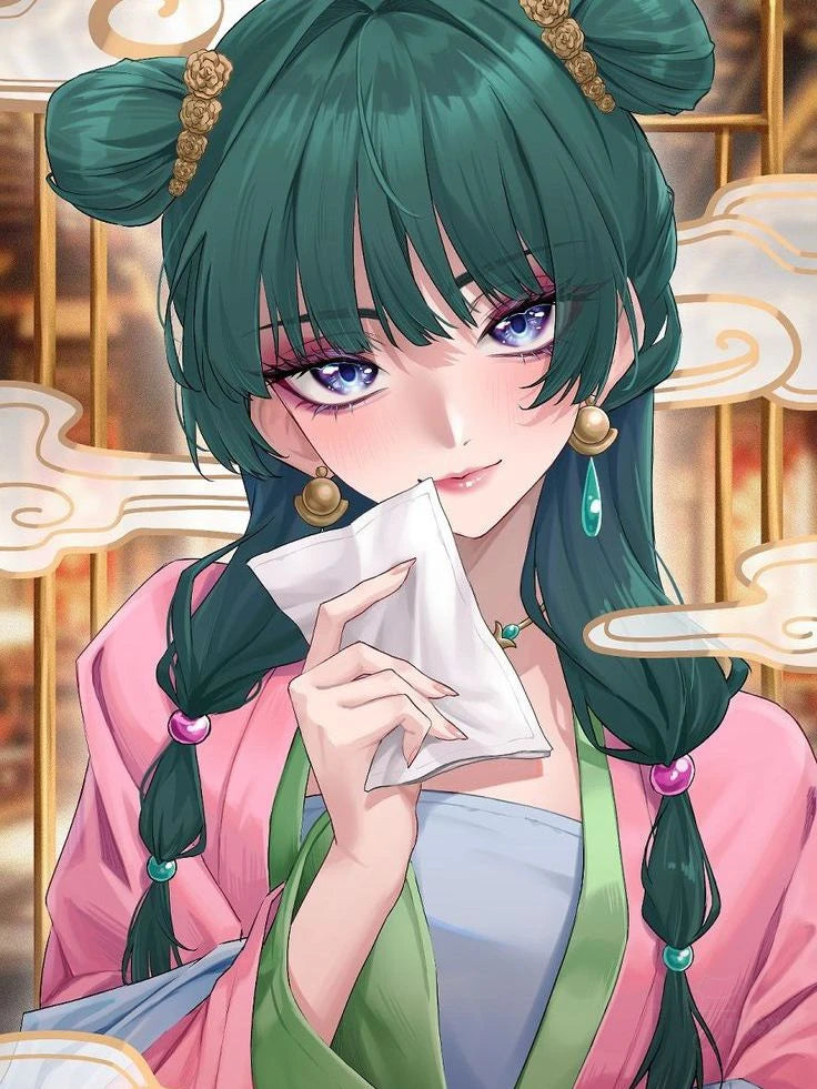 Popular Comic Characters The Apothecary Diaries 2025 New 5D DIY Diamond Embroidery Handmade Adult Children Gift Home Decoration