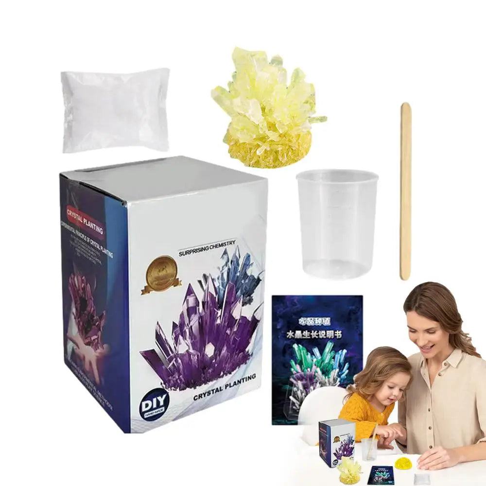 Crystal Growing Kit Crystal Making Kit For Kids Crystal Making Experiment And Learning Toys Crystal Growing Science Kit