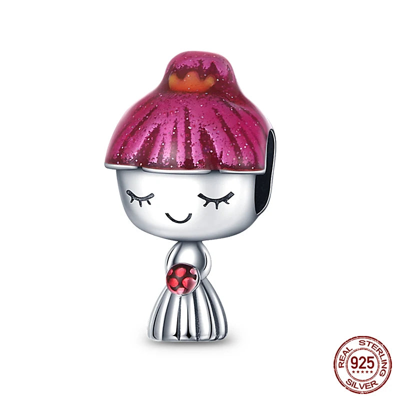 new in Real 925 Sterling Silver Boys and Girls Bicycle Charms Beads Fit Qikaola 925 Original Bracelets Fine DIY Jewelry Making