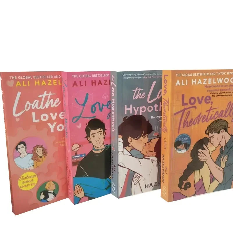 1 Book By Ali Hazelwood The Love Hypothesis/Love on The Brain/Loathe to Love You /Love, Theoretically Novel English Book