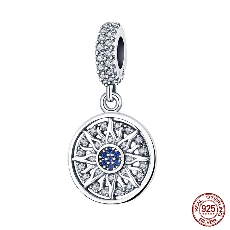 Fit Qikaola 925 Original Bracelet Fashion Bee Astronaut Eiffel Tower 925 Silver Charms Beads Fine DIY Birthday Jewelry For Women