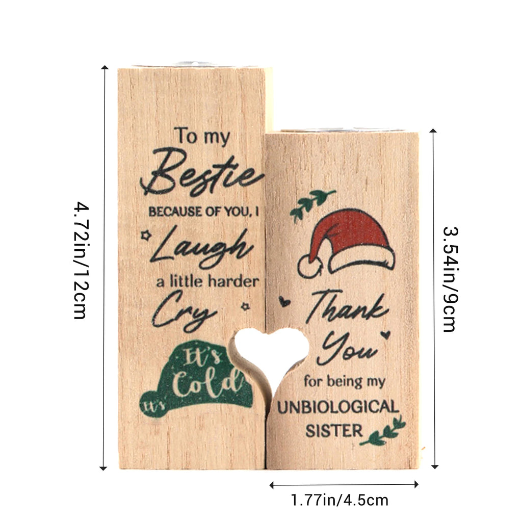 Engraved Heart Decorative Candle Holders Corrosion Resistant and Durable Candlesticks Suitable for Christmas and Halloween