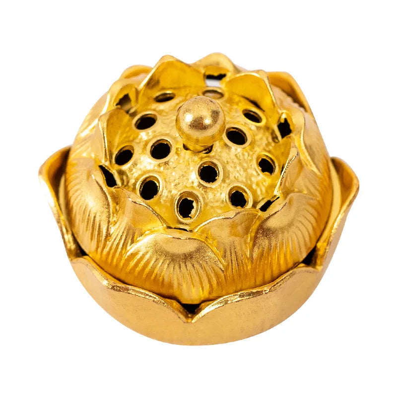 1PC Pure Natural Small Plate Fragrant Mini Incense Tablets Alloy Incense Burner Goose Pear Tent Fragrance Disk Incense Household