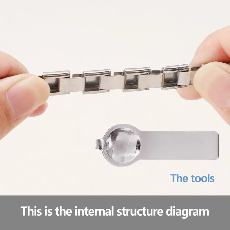 New Women's Men's Jewelry DIY 9MM Width Italian Elastic Charm Bracelet Solid Color Stainless Steel Fashion Bangle