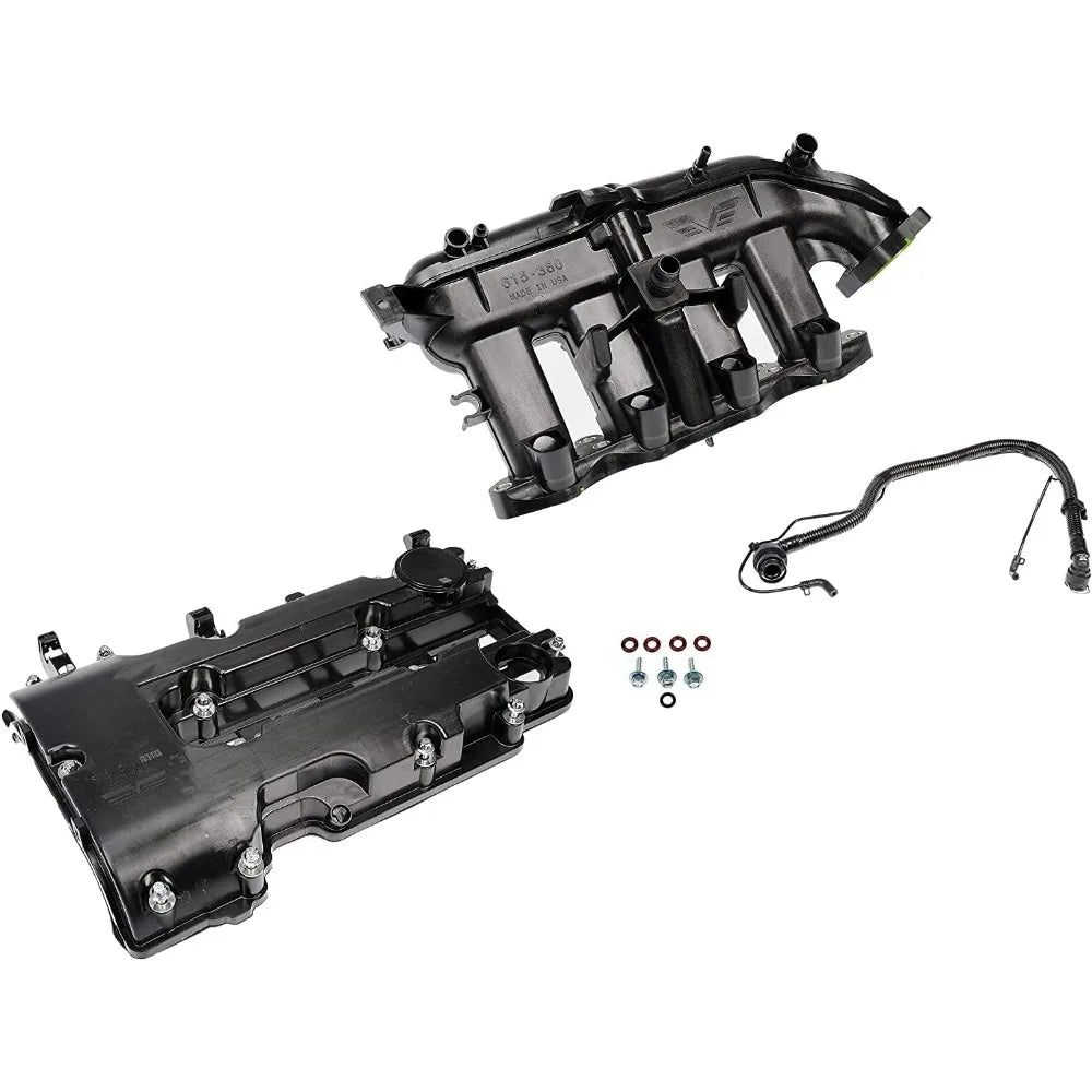 615-380KIT Intake Manifold and Valve Cover Kit Compatible with Select  Models (OE FIX)  Upgraded version Innovative design