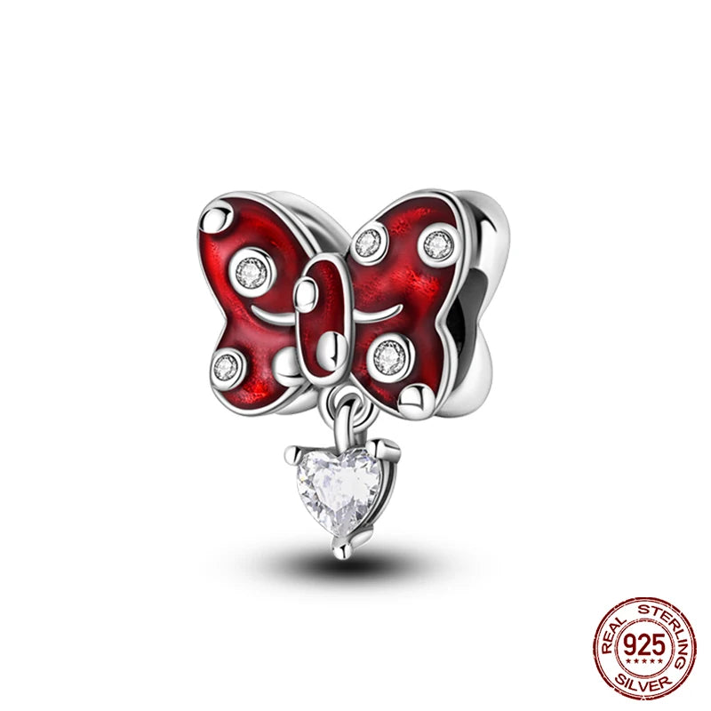 Luminous Bulb Charms Fit Qikaola Original Bracelet 925 Sterling Silver Colorful Balloon House Tram Charms Beads DIY Jewelry Gift