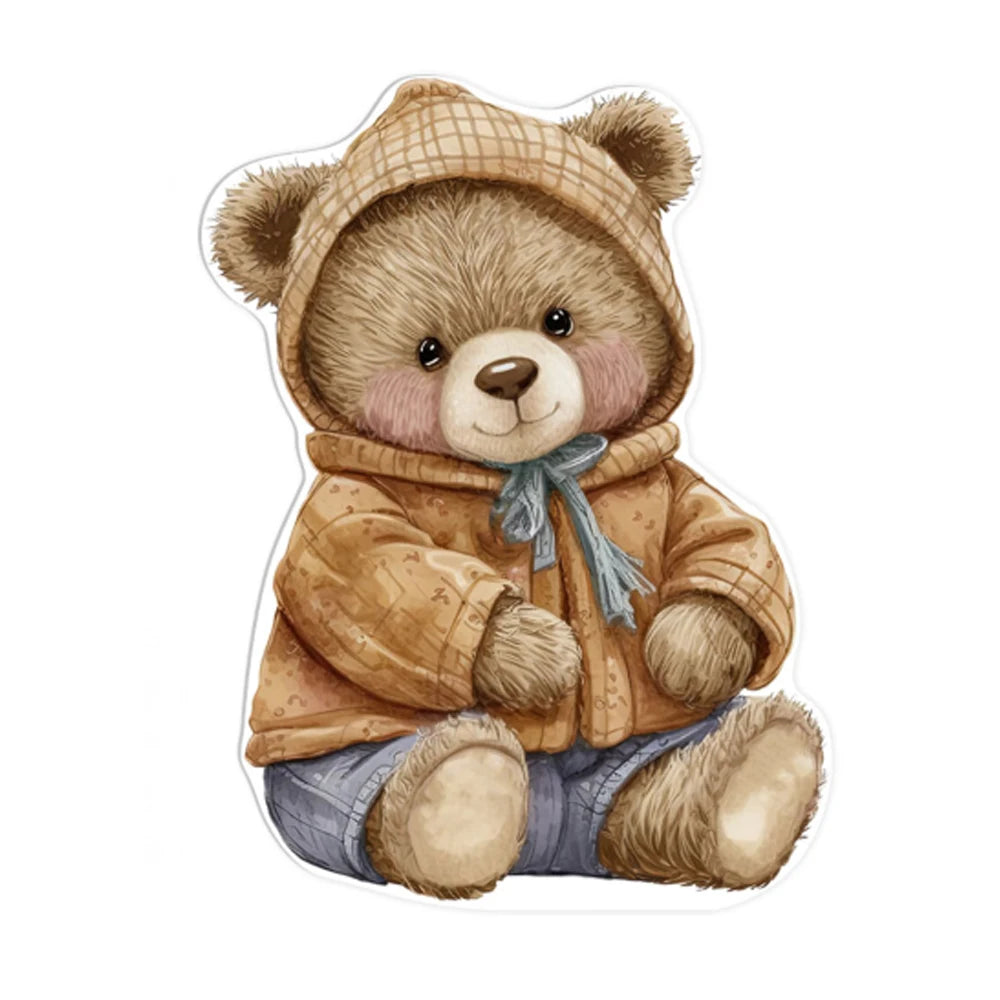 24/36inch Cartoon Bears Cutouts Teddy Bear KT Board Backdrop DIY Bearly Birthday Baby Shower Party Photo Props Decoration Suppli