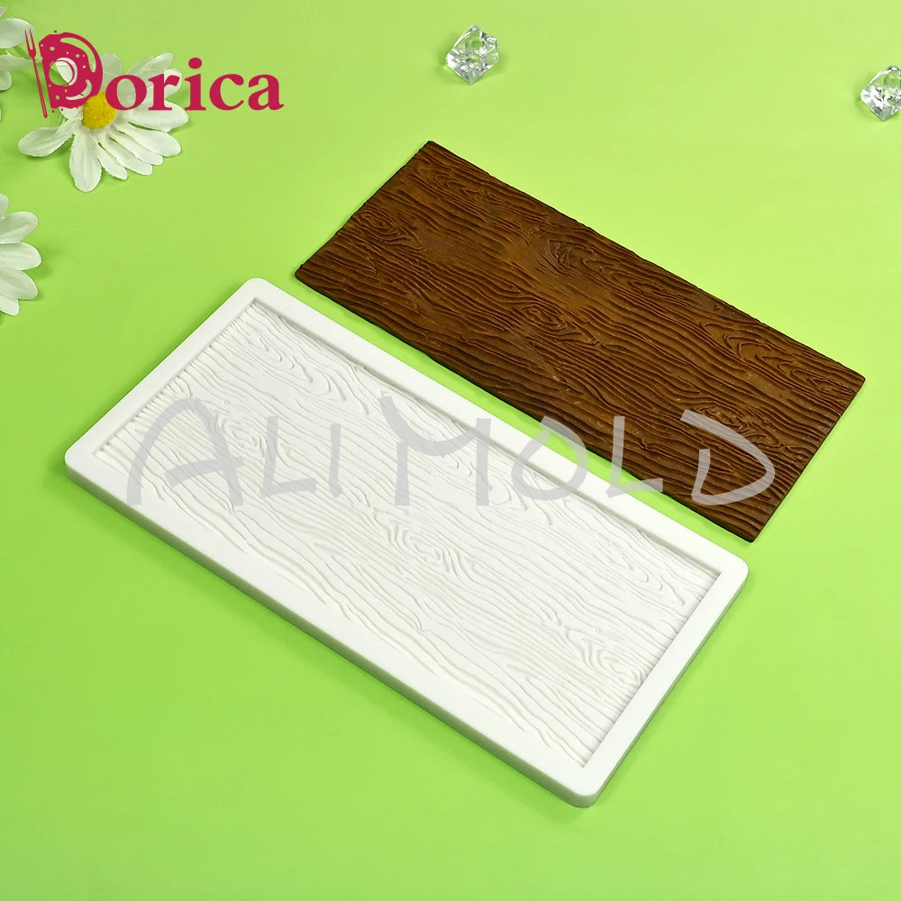 Bark Veins Design Silicone Mold Chocolate Fondant Mould DIY Resin Clay Model Cake Decorating Tools Kitchen Bakeware Accessories