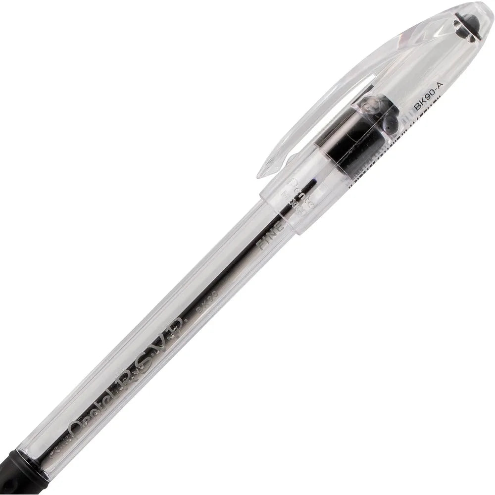 New upgrade RSVP Ballpoint Pen, (0.7mm), Fine Line, Black Ink, Pack of 5 (BK90PF5A) High quality Hot Sale. Fast shipping