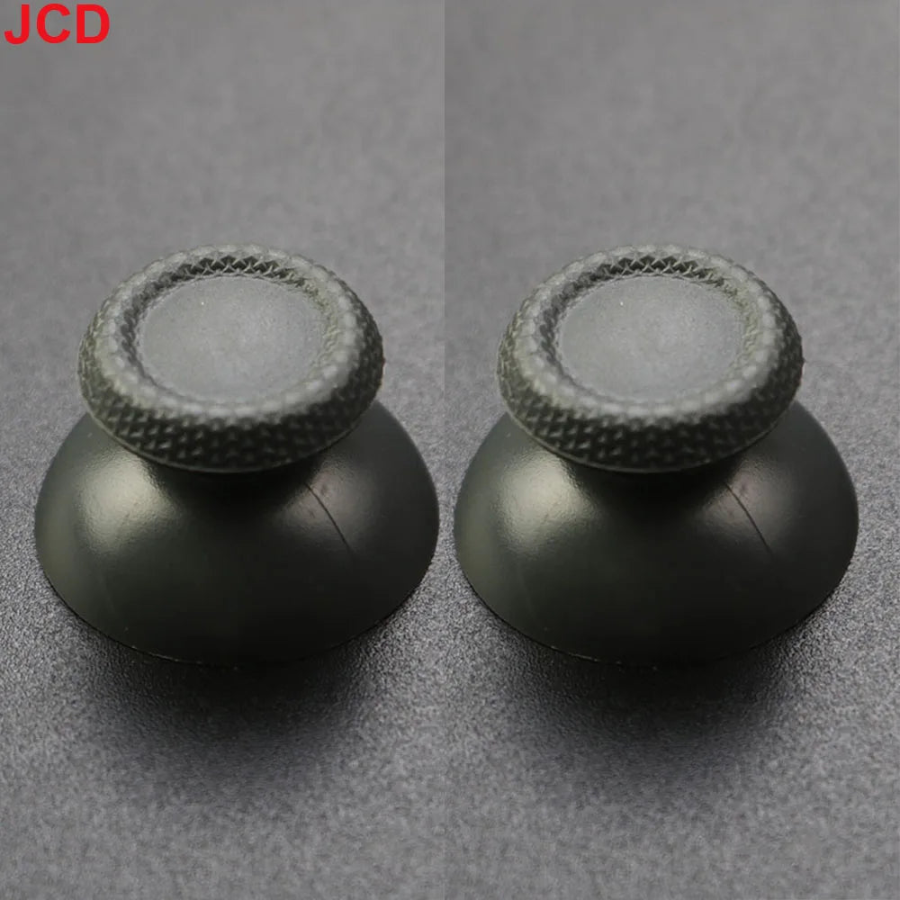 JCD 2pcs 3D Analog Joystick Stick For PS5 Controller Analogue Thumbsticks Caps Mushroom Game Head Rocker Replacement