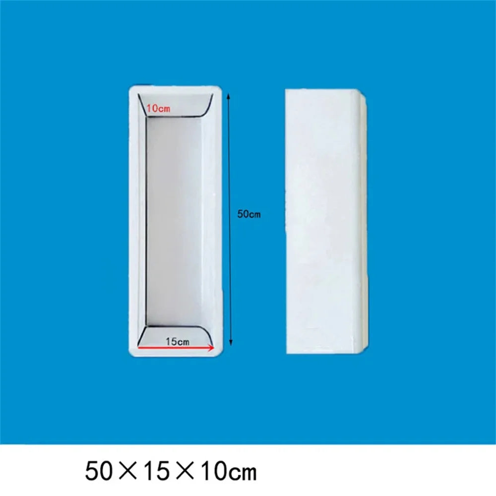 Road Curb Stone Plastic Mold Roadedge Arc, Cement Brick, Plastic Mold Stone, Roadside Stone, 50cm Long Line