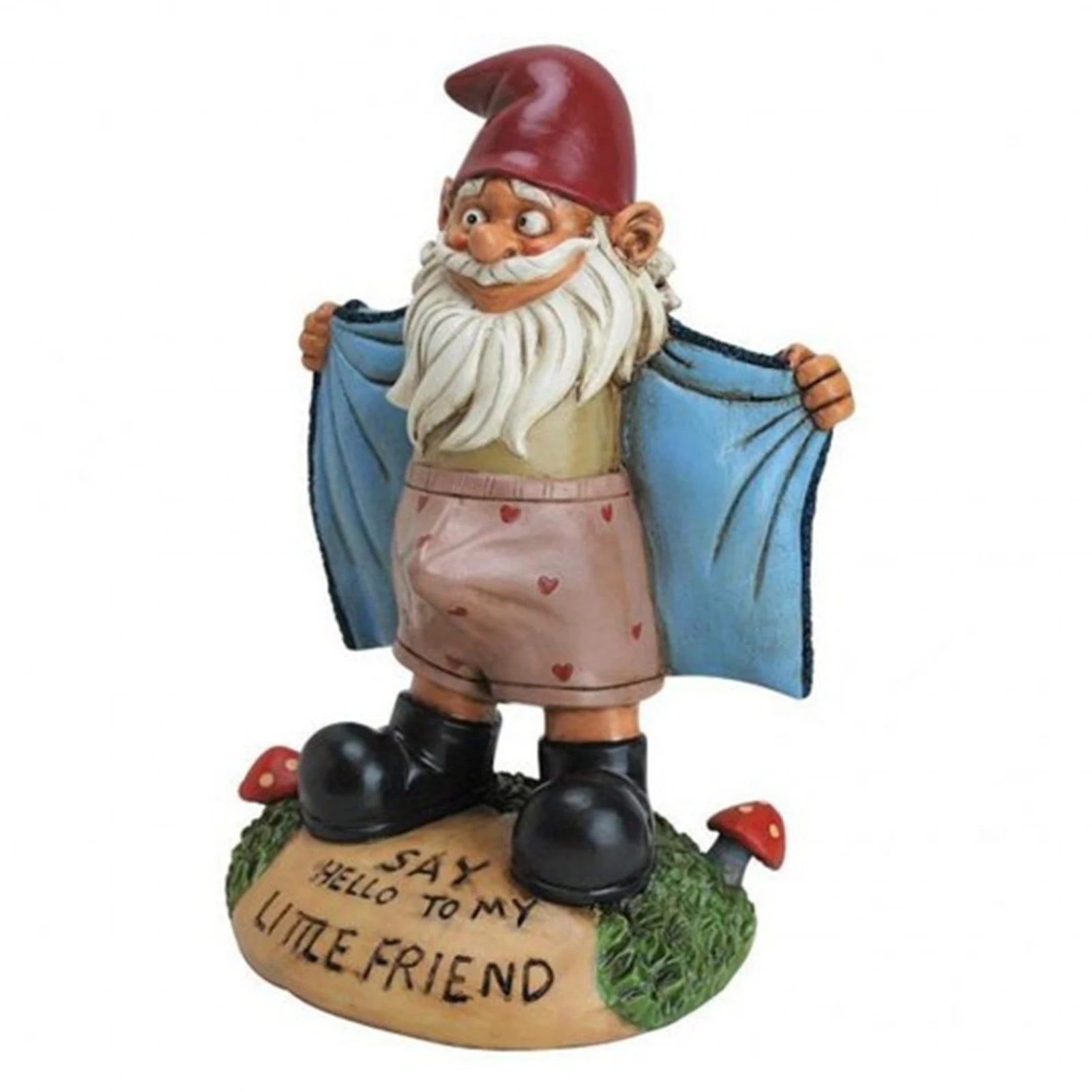 Garden Gnome Statue Outdoor Figurine Lawn Ornaments Dwarf Shows Underpants Garden Gnome Decor For Yard Art Patio Lawn Doorsteps