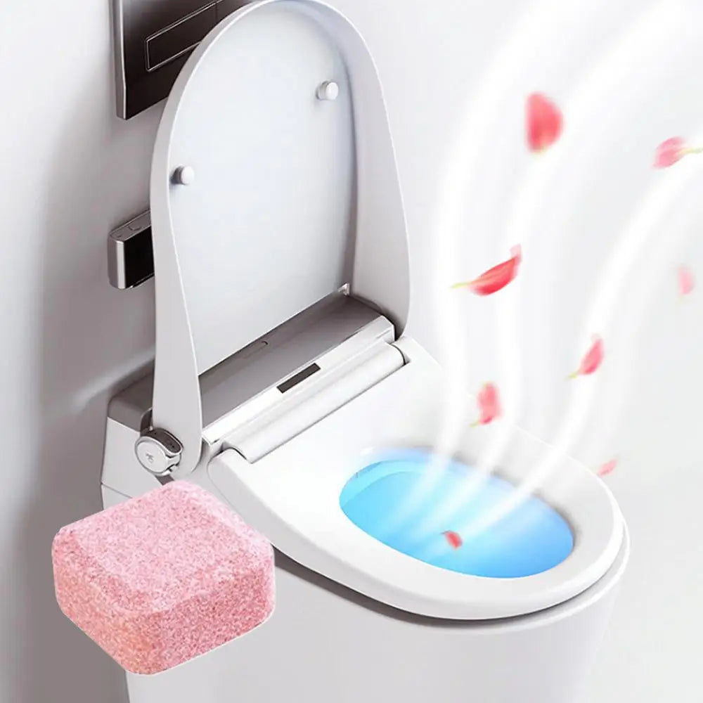 1/5Pcs Toilets Cleaning Effervescent Tablet Toilet Remover Urine Stain Cleaning Dirt Yellow Cleaner Batnroom Home Deodorant W6Q2