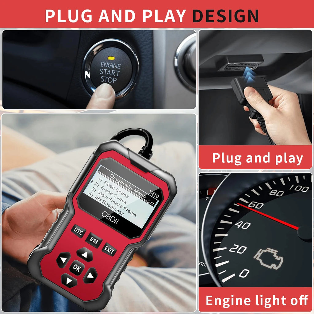 Car Obd2 Scanner Diagnostic Tool Code Reader Engine Fault Code Reader Scanner Can Diagnose All Obd Ii Protocol Cars since 1996 Scan Tool
