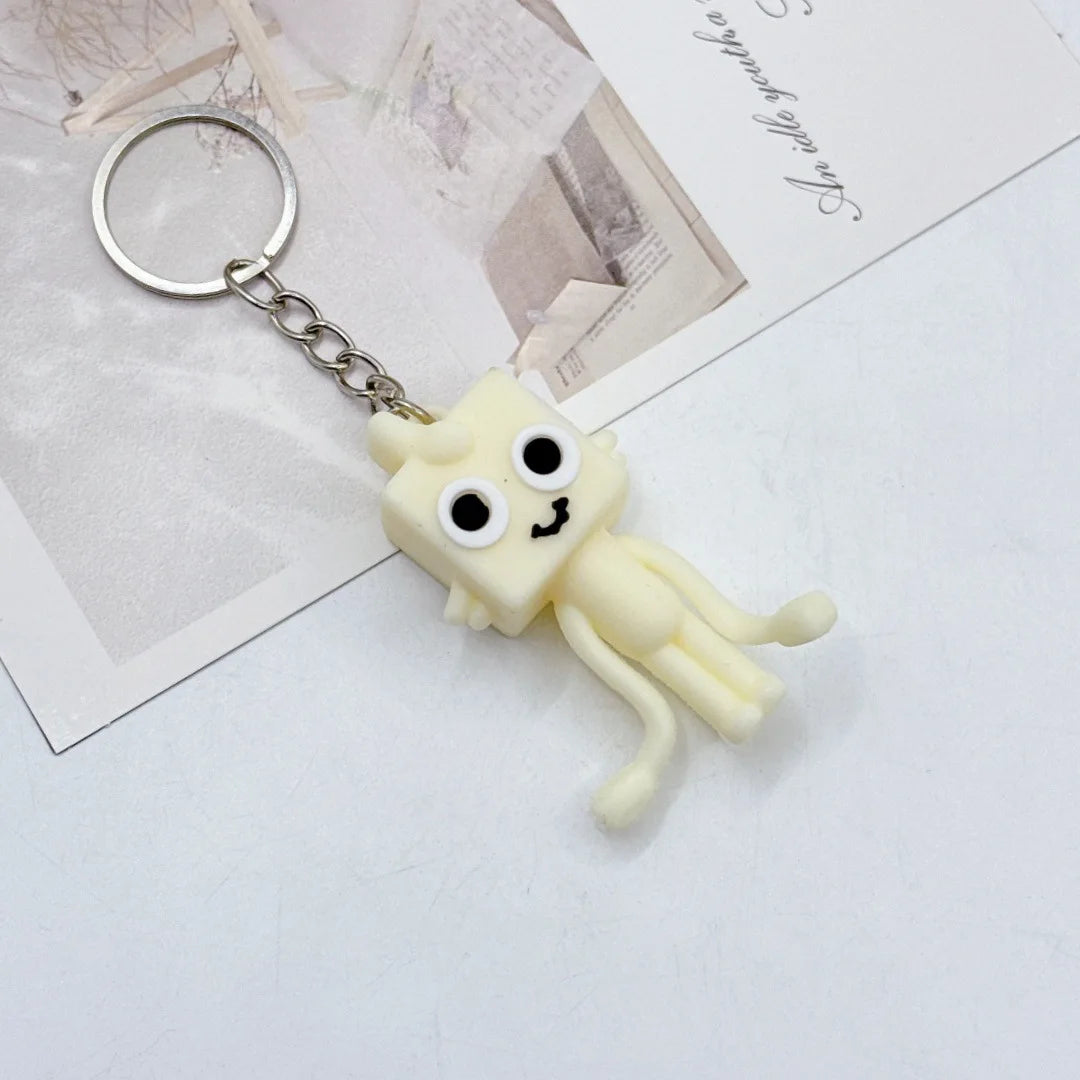 New Classic Game Dandy's World Plush Scraps World keychain by Dandy Backpack pendant Jewelry party gifts