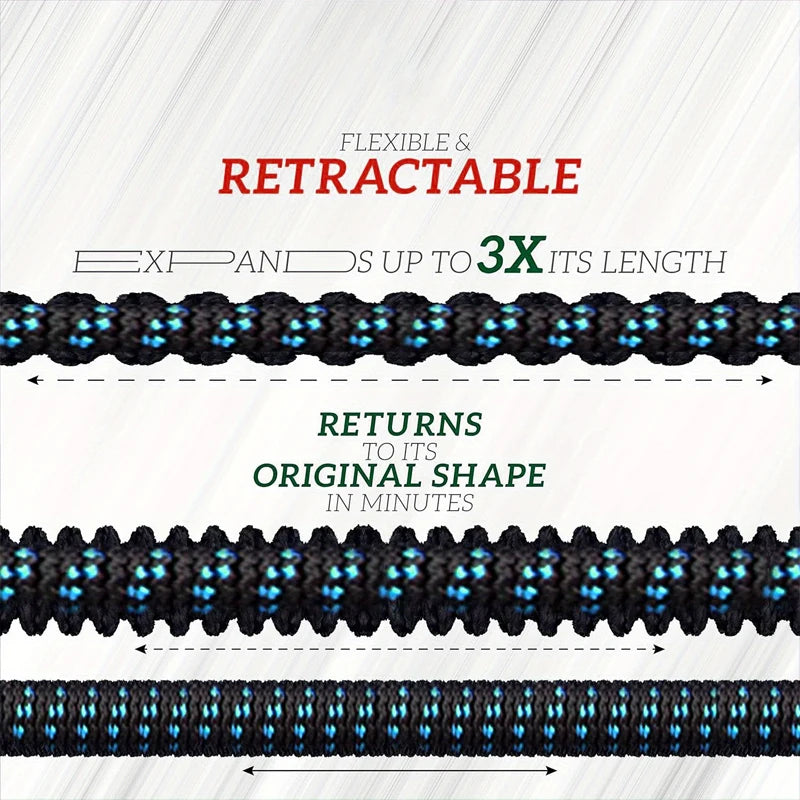 Rubber Material Flexible Garden Hose Is A Watering And Cleaning Tool With 8 High-pressure Car Wash Water Gun Functions