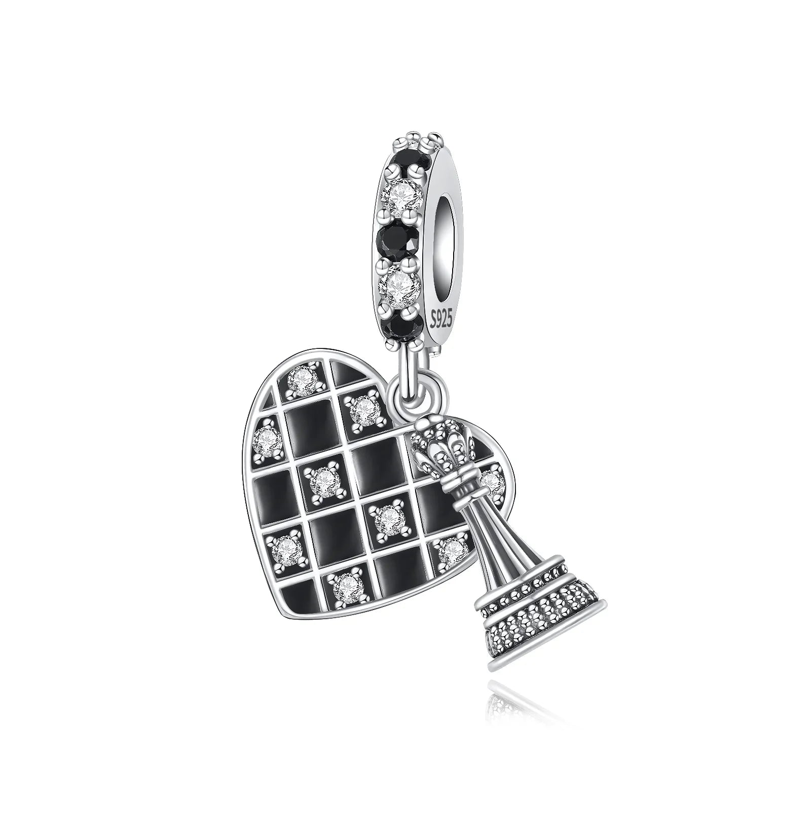 Original 925 Sterling Silver Charms Bag Earphone Magic Cube Watch Games Console Bead Pendant Fit Bracelet Necklace Jewelry