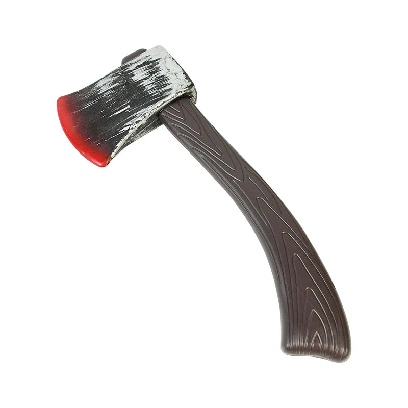 Halloween Fake Bloody Weapons Plastic Knife Axe Sickle Horror Weapons Cosplay Party Props Halloween Decorations Kids Favor Toy