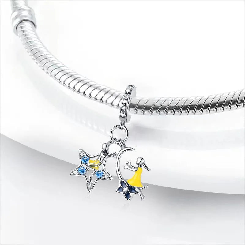 Valentine's Day Charm An Arrow Pierces The Heart Pendant Forever Love Bead Fit Original Bracelet DIY Accessories Jewelry Gift