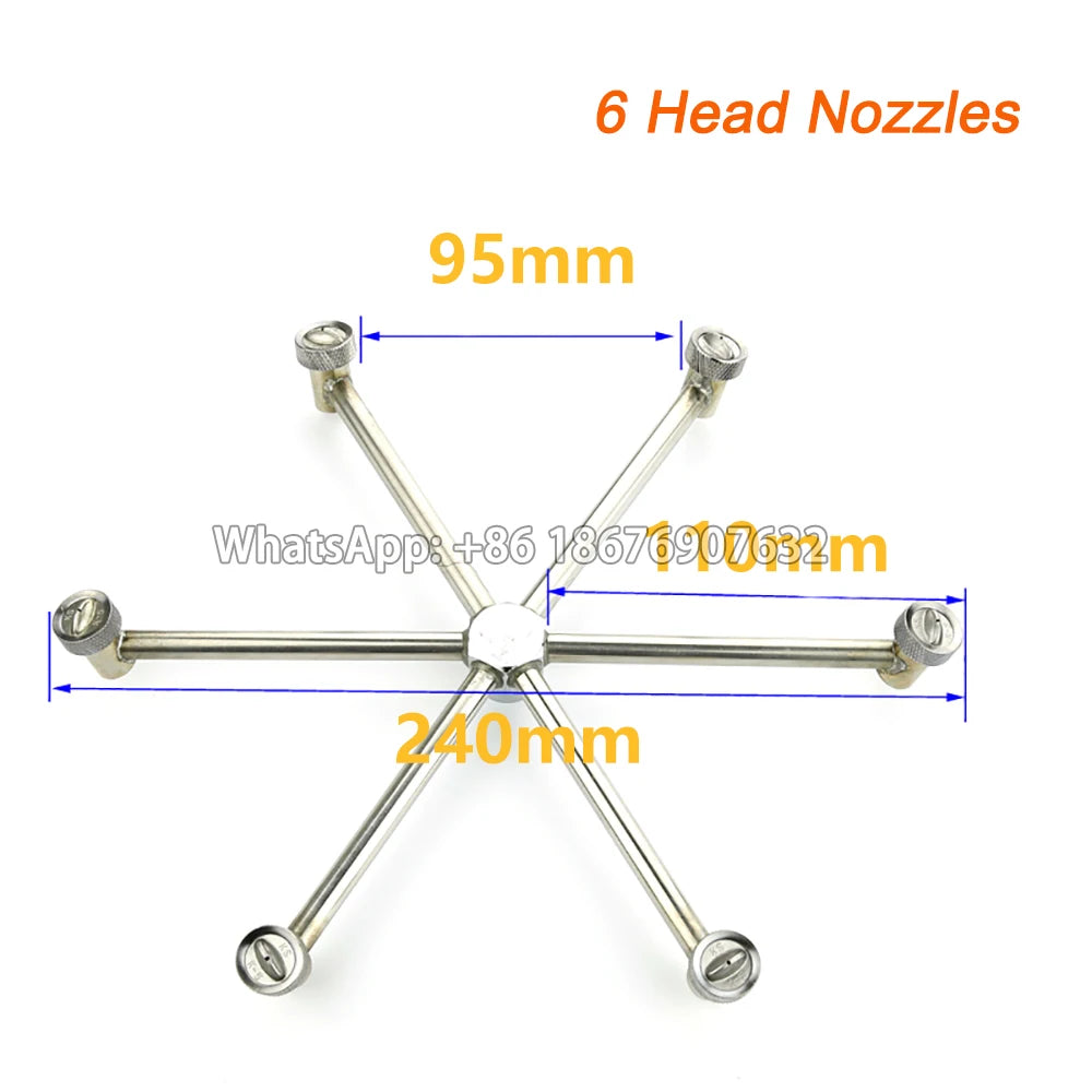 High Pressure Agricultural Sprayer Fruit Tree Mist Pesticide Spinkler Garden Irrigation Atomizing Nozzle Agriculture Spray Gun