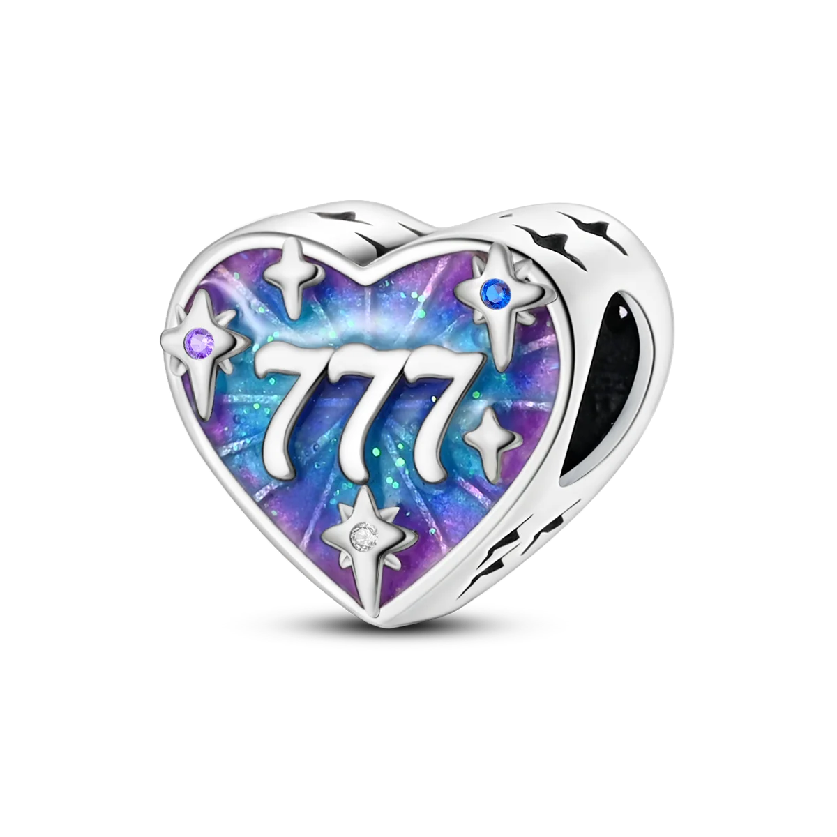 2025 Hot Sale Charms Bead 925 Sterling Silver Pink Butterfly Luminous Firefly Dangle Fit Bangle Bracelet Necklace DIY Jewelry