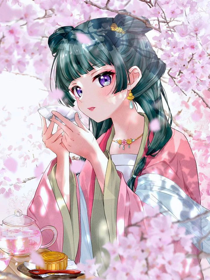 Popular Comic Characters The Apothecary Diaries 2025 New 5D DIY Diamond Embroidery Handmade Adult Children Gift Home Decoration