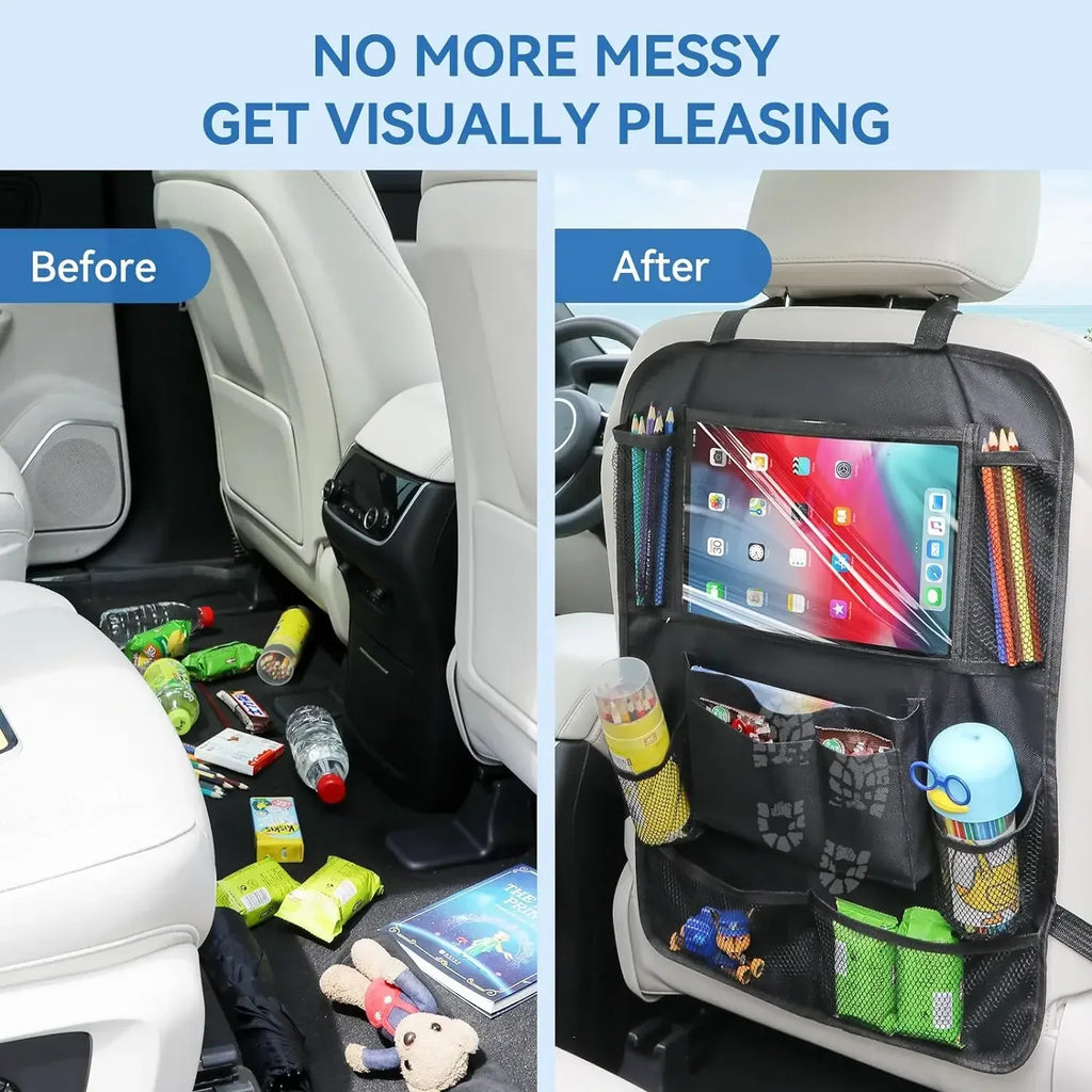 Storage Bag Large Capacity Classified Storage Portable and Practical Vehicle Mounted Multifunctional Car Seat Back Sorage Bag